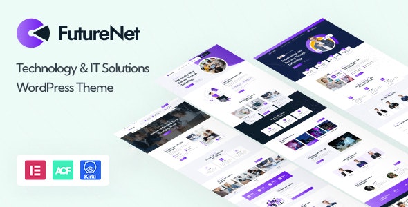 Futurenet – Technology  IT Solutions WordPress Theme