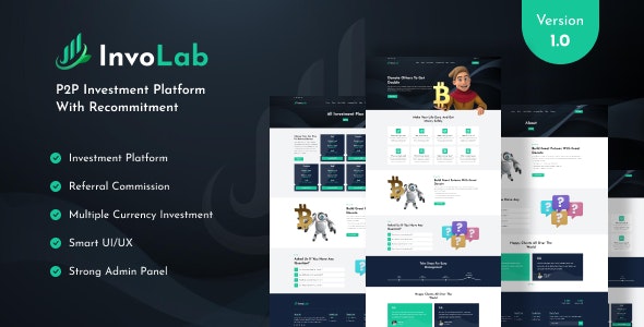 InvoLab – P2P Investment Platform With Recommitment