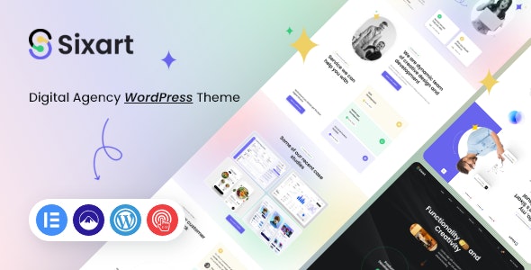 Sixart – Digital Agency WordPress Theme