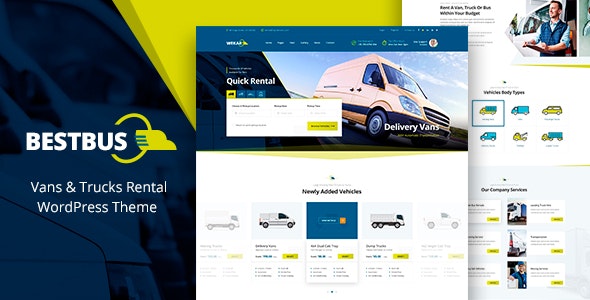 Bestbus – Rental WordPress theme