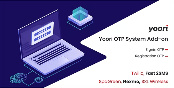 OTP System Add-on for YOORI PWA eCommerce