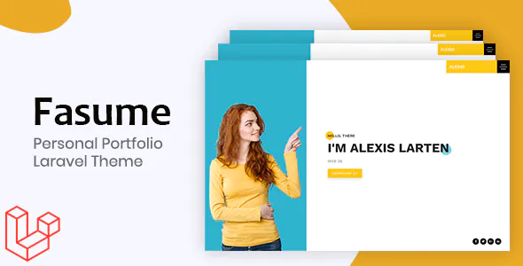 Fasume – Personel Portfolio Laravel Theme