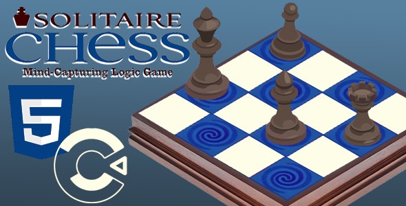 Solitaire Chess (HTML5 Game – Construct 3)