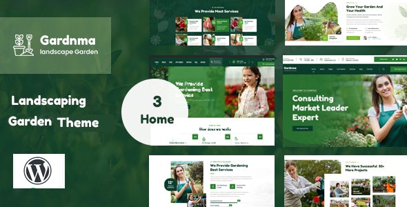 Gardnma – Gardening and Landscaping WordPress Theme