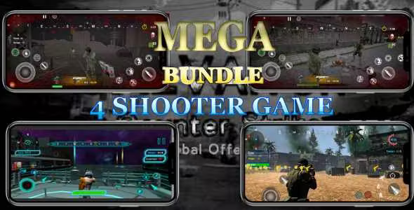 MEGA Bundle : Shooter Pack 4 mobile game