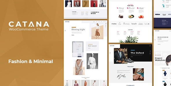 Catana – Fashion  Minimal WooCommerce WordPress Theme