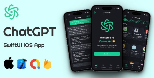 ConversAI IOS ChatGPT AI Native SwiftUI Chat App