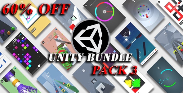 Unity Games Bundle Pack 3 – 60% OFF