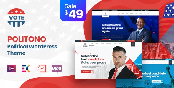 Politono – Political Election Campaign WordPress Theme 2.6.0