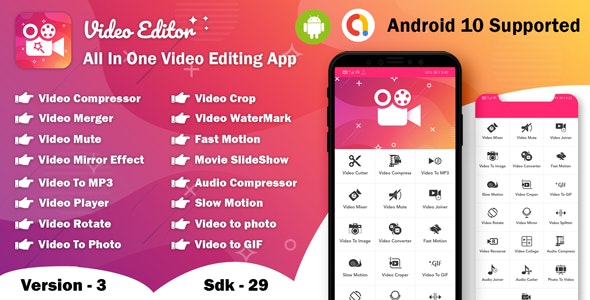 Android Video Editor – All In One Video Editor App (64bit)