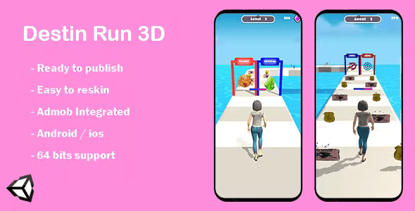 Destin Run 3D – (Unity – Admob)