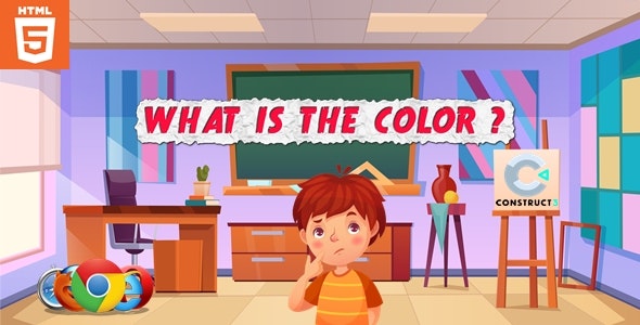 What is the color? – HTML – Educational game