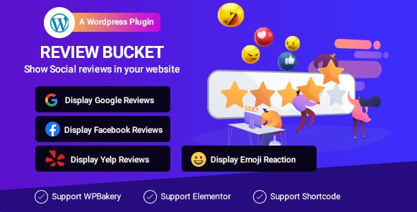 ReviewBucket – Business review bundle WordPress Plugin 2.8.5