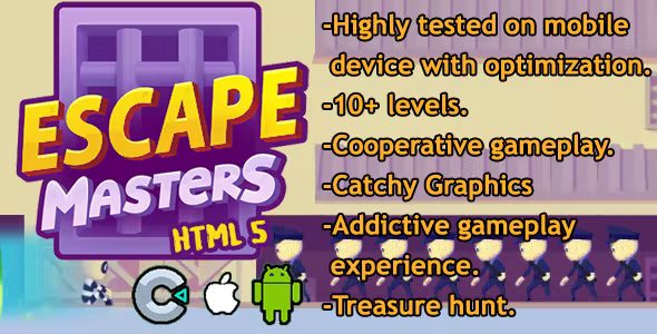 Escape Masters – ( CAPX + C3P + HTML5)