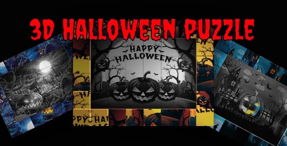 3D Halloween Puzzle – Cross Platform Halloween Game