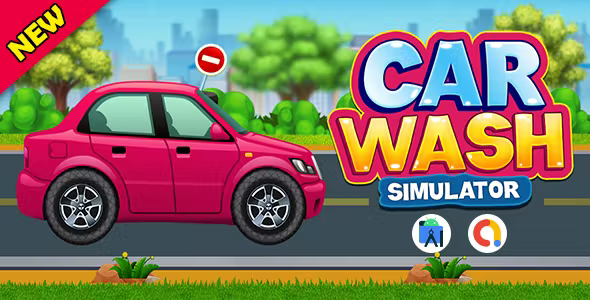 Car Game For Kids + Car Wash Android Games + Ready To Earn From Admob