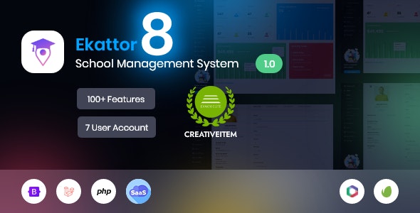 Ekattor 8 School Management System 2.0