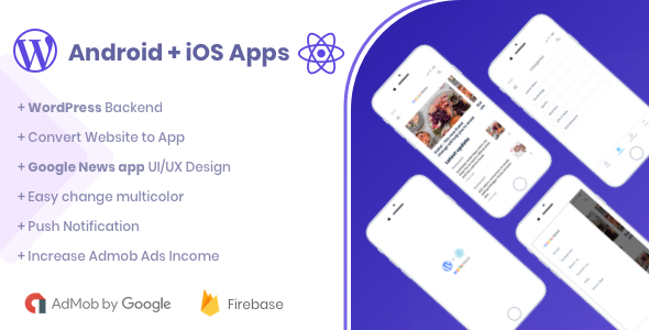 Webile News – React Native mobile app for WordPress