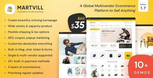 Martvill – A Global Multivendor Ecommerce Platform to Sell Anything 2.9