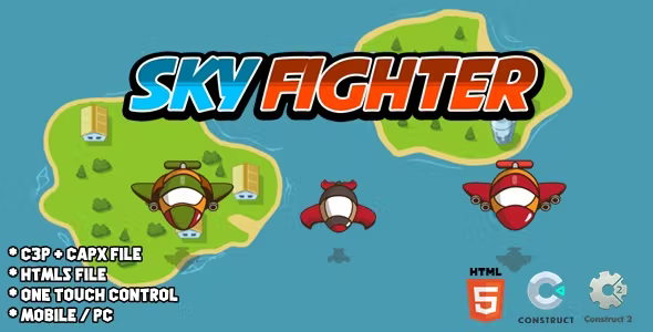 Sky Fighter – C3P I CAPX I HTML5 Game