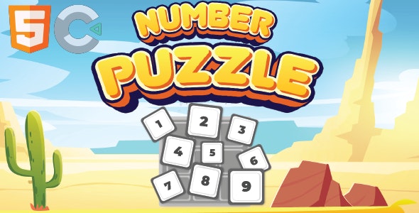 Number Puzzle-Construct3 – HTML