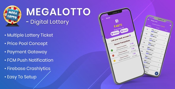 MegaLotto – Digital Lottery App