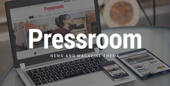 Pressroom – News and Magazine WordPress Theme