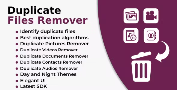 Duplicate Files and Contacts Remover