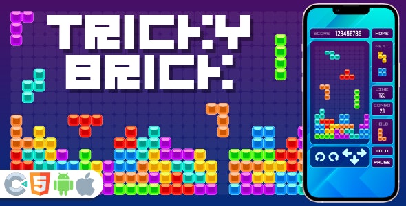 Premium Game – Tricky Brick Game – HTML5,Construct3