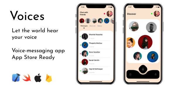 Voices – iOS Voice Chat App