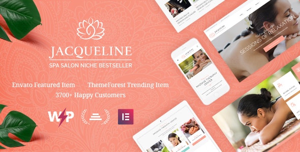 Jacqueline | Spa & Massage Salon Beauty Theme