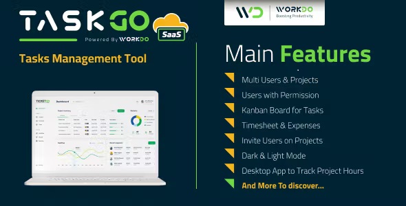 TaskGo SaaS – Tasks Management Tool 6.1