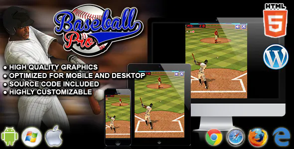 Baseball Pro – HTML5 Sport Game