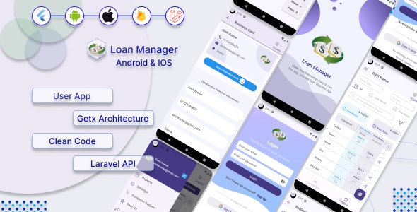 Loan Manager – Flutter App for Android  IOS