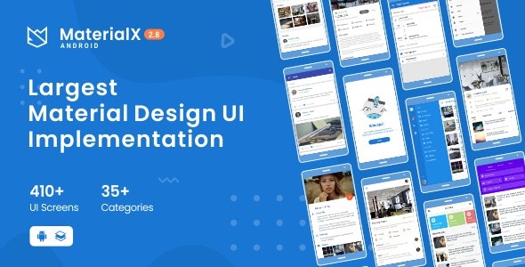 MaterialX – Android Material Design UI 3.4