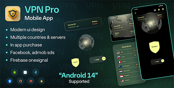 D-bug VPN- Flutter VPN Unlimited Proxy- – Laravel Admin- Android  IOS- Cross Platform