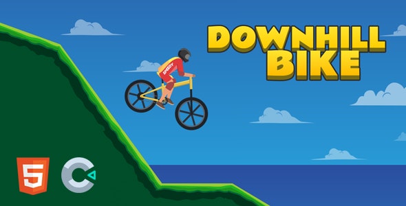 Downhill Bike – HTML5 Game (Construct 3)