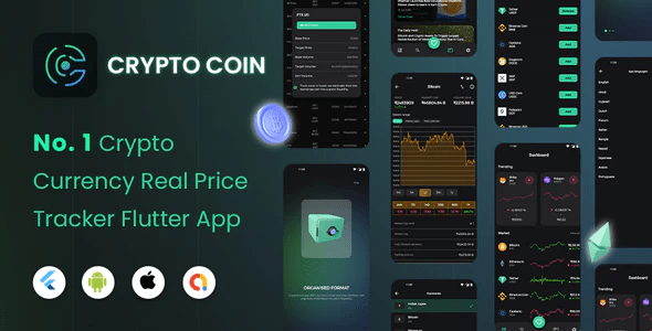 CryptoCoin – Crypto Currency App for Live Tracking of Prices in Flutter 3.3.0