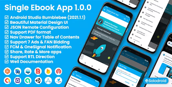 Single Ebook App