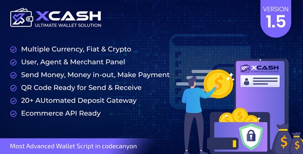 Xcash – Ultimate Wallet Solution 3.0