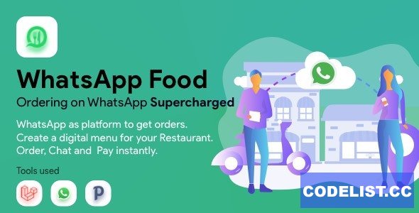 WhatsApp Food – SaaS WhatsApp Ordering 4.0.0