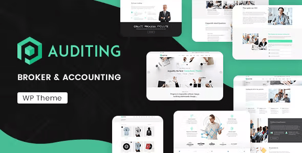 Auditing | Accounting Consultant, Finance WordPress Theme 2.8