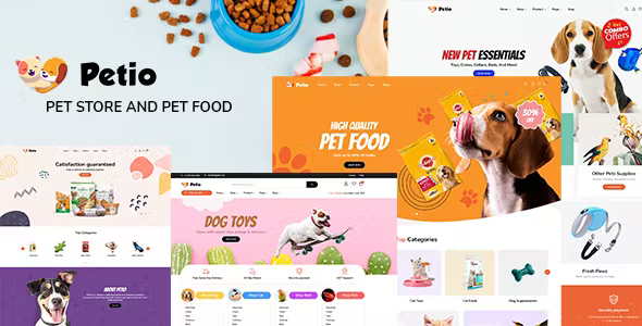 Petio – Pet Store WooCommerce WordPress Theme 1.1.4