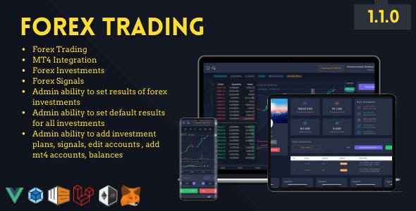 Forex Trading  Investment Addon For Bicrypto – Forex, Stocks, Shares, Indices, Commodities, Equitie