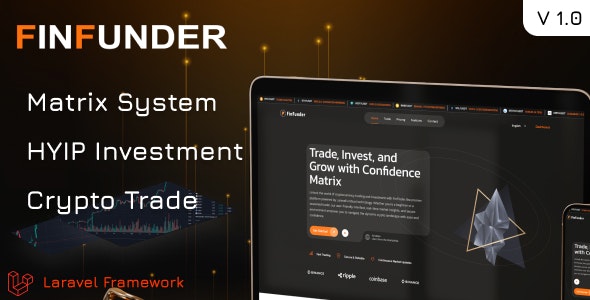 FinFunder – HYIP Investments and Crypto Trading on the Matrix Platform 2.4