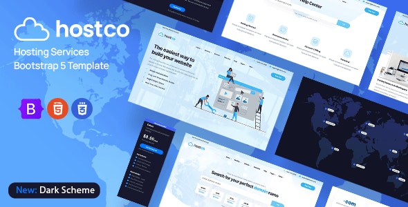 Hostco – Premium Web Hosting Template