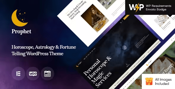 Prophet – Horoscope,Astrology  Fortune Telling WordPress Theme 1.2