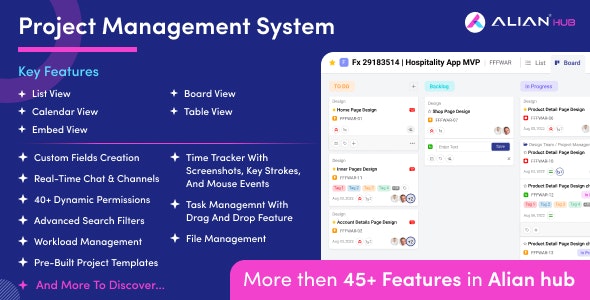 AlianHub – Project Management System 10.6.8