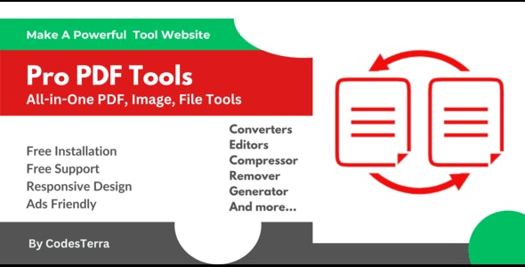 Pro PDF Tools, All-in-One PDF, Image, Document Tools