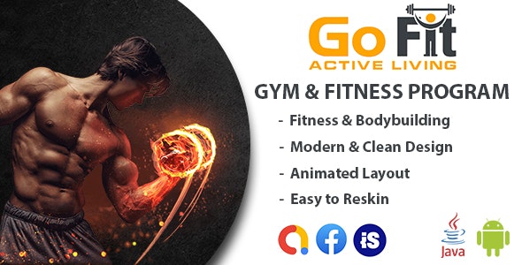 GoFit – Fitness  Bodybuilding App